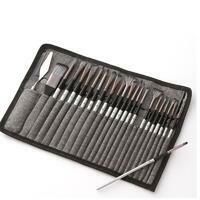 Без бренда «Коробка 50 шт.: Набор кистей для рисования в чехле, премиум набор (23 нейлоновых кисти, 1 мастихин)» в Екатеринбурге в интернет-магазине в Екатеринбурге Без бренда «Коробка 50 шт.: Набор кистей для рисования в чехле, премиум набор (23 нейлоновых кисти, 1 мастихин)» в Екатеринбурге