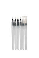 Без бренда «Коробка 200 шт.: Кисти с резервуаром для воды аквабраш 6 шт.» в Екатеринбурге 