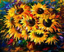 Без бренда «Собранный букет подсолнухов» в Екатеринбурге 