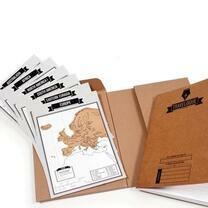 Без бренда «Скретч-карта мира стирающаяся. Карта путешествий» в Екатеринбурге 