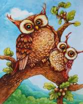 Без бренда «Совёнок с совой на ветке» в Екатеринбурге 