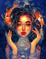 Без бренда «Девушка и карпы кои» в Екатеринбурге 