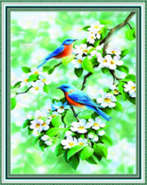 Без бренда «Две птички на цветущей яблоне» в Екатеринбурге 