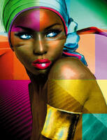 Без бренда «Голубоглазая африканская девушка» в Екатеринбурге  в интернет-магазине  в Екатеринбурге Без бренда «Голубоглазая африканская девушка» в Екатеринбурге