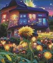 Без бренда «Сказочный домик и поле подсолнухов» в Екатеринбурге 