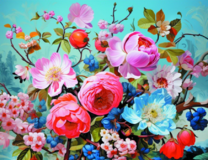 Без бренда «Пионы и другие цветы» в Екатеринбурге в интернет-магазине в Екатеринбурге Без бренда «Пионы и другие цветы» в Екатеринбурге