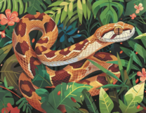 Без бренда «Маисовый полоз в зеленой листве» в Екатеринбурге в интернет-магазине в Екатеринбурге Без бренда «Маисовый полоз в зеленой листве» в Екатеринбурге